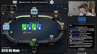 ITM DAY 2 215 KO Games Main Event  30K TOP BOUNTY [upl. by Brendis]