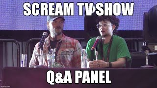 Scream TV Show QampA Panel at spookala [upl. by Ambrosane]