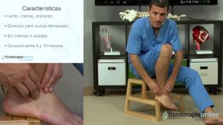 Tratamiento de esguince de tobillo  Fisioterapia Bilbao [upl. by Rebane]