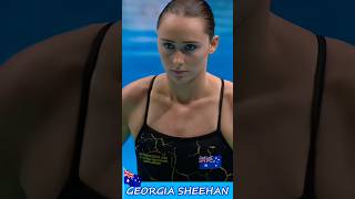 Elegant Female Diver 🥰 Womens Diving  Georgia Sheehan  diving shorts [upl. by Margret]