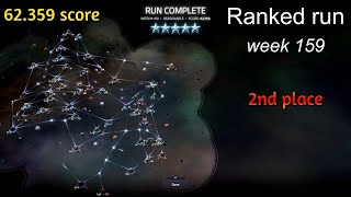 Slipways v 13  Ranked run week 159  62359 score finished 2nd [upl. by Aihseyt]