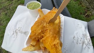 FISH amp CHIPS in Tideswell the Peak District [upl. by Leen557]