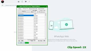 Whatsapp Super Filter Beta Version V80 🔥  Fastest Whatsapp Number Filter Tool [upl. by Gratia255]