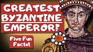 Who Was Justinian  FIVE FUN FACTS [upl. by Nastassia]