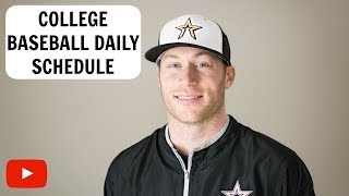 Day in the Life of a College Baseball Player [upl. by Colville111]