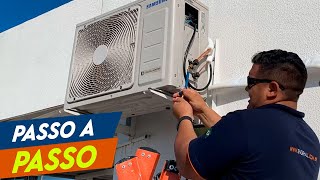 Método INFALÍVEL para INSTALAR AR CONDICIONADO em apenas 6 PASSOS SIMPLES 😱 [upl. by Ivett]