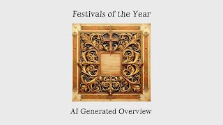 Overview On the Individual Feasts of the Year by Walafrid Strabo AI Summary [upl. by Auqinehs]