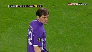 Iker Casillas Vs Borussia Dortmund Home Europa League 201516 [upl. by Hicks871]