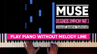 Muse  Exogenesis Symphony Part 3 Redemption Visual Piano Tutorial [upl. by Bergh]