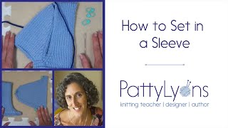 How to Seam Set in Sleeve [upl. by Ck]