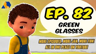 Jan Cartoon in Urdu  Green Glasses  Official Cartoon Remastered  S01 E82 [upl. by Enilorak]