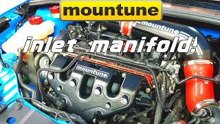 MOUNTUNE CAST INLET MANIFOLD INSTALL  FOCUS RS [upl. by Nitsua]