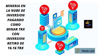 MINERIA EN LA NUBE DE INVERSION PAGANDO COMO MINAR TRX CON INVERSION RETIRO DE 1616 TRX [upl. by Barney608]