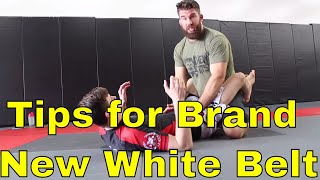 What to Focus On as a New BJJ White Belt with No Submissions [upl. by Akenehs]