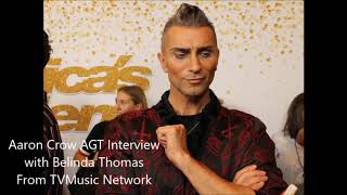 Aaron Crow of Americas Got Talent Interview AGT 13 [upl. by Eenobe702]