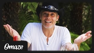 Timothy Olyphant Learns Fancy Meal Etiquette  Omaze [upl. by Eusassilem994]