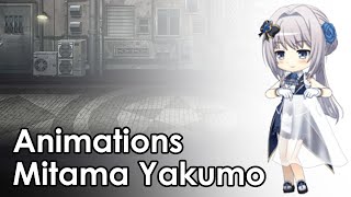 Mitama Yakumo  Battle Animations [upl. by Aroled317]