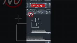 Autocad tips  Fillet radius on multiple lines  autocad2d autocad [upl. by Shaya]