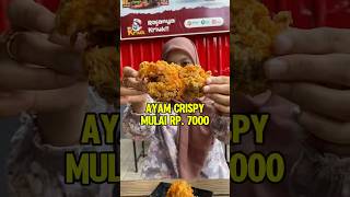 Ayam crispy 7000 ayokulineryuk [upl. by Ahsimaj743]