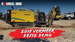 2018 Vermeer D8x12 drill demo  SOURCE HDD [upl. by Bravar513]