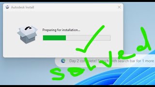 Autodesk 3dsmax and AutoCAD 2024 installation not starting SOLVED [upl. by Gaskin]