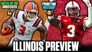 HOW NEBRASKA CAN AVOID A HOME UPSET AGAINST ILLINOIS GAME PREVIEW amp PREDICTION [upl. by Tommy]