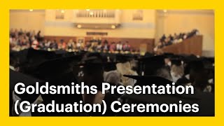 Goldsmiths Presentation Graduation Ceremonies [upl. by Yxor]