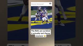 Are The NFL Refs Blind 👀 nfl football shorts [upl. by Schubert]