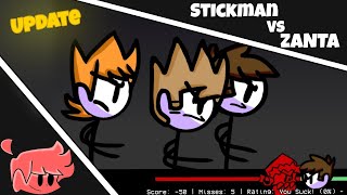 FNF Stickmans Vs Zanta Update Android [upl. by Alessandro]