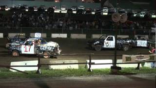 2011 Belleville Fair Demolition Derby Mini Truck Feature [upl. by Lewap]