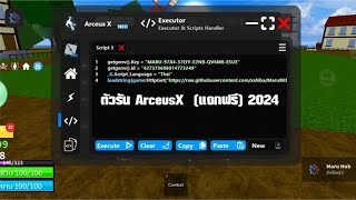 Roblox  สอนโหลดตัวรัน Script ล่าสุด  ตัวรัน ArceusX แจกฟรี 2024 [upl. by Averir471]