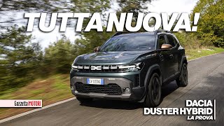 Dacia Duster ibrida come va la nuova generazione del bestseller [upl. by Enelyw]