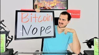 WHY IM NOT BUYING BITCOIN OR CRYPTOCURRENCIES [upl. by Airdnaxela]