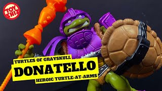 2023 DONATELLO HEROIC TURTLEATARMS  Turtles of Grayskull  Toyshiz [upl. by Bertold]