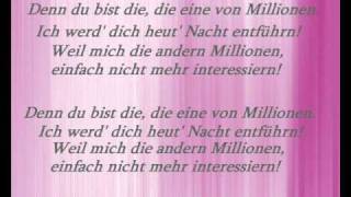 Rapsoul  Eine von Millionen lyrics [upl. by Eboj]