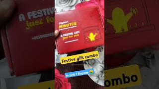 Flipkart minutes festive gift combo flipkart gift flipkart unboxing shorts [upl. by Errecart847]