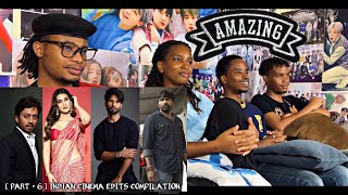 Africans react to Indian Cinema Edits Compilation pt 6 [upl. by Qidas]