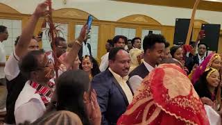 Eritrean Wedding bilen Samsom and Lihem Special Arabic Song [upl. by Wincer]