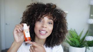 The 411  Origins GinZing Into The Glow Serum with AminaMarie [upl. by Nauqit]