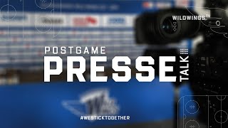 Pressekonferenz Schwenninger Wild Wings  Adler Mannheim [upl. by Nonnahsed]