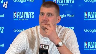 Nikola Jokic talks Game 1 Loss vs Timberwolves Postgame Interview [upl. by Aminta]