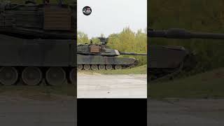 Abrams M1A2 in firing position [upl. by Otrebmuh]