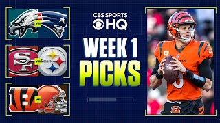 NFL Week 1 BETTING PREVIEW Expert Picks For Sundays Games I CBS Sports [upl. by Devonna417]