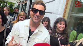 David Bisbal sobre la vuelta de OT con Chenoa quotNo tengo opiniónquot [upl. by Aicirpac]