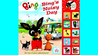 Bings noisy day An interactive book with 10 sounds to press bing [upl. by Rehpinej]