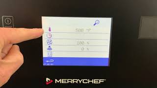 Using the Manual Cook Mode to Create a New Merrychef Cooking Profile [upl. by Koran]