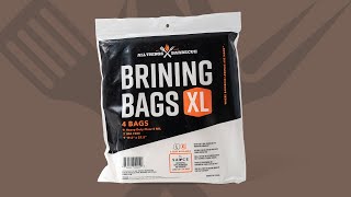 ATBBQ Brining Bags  Chef Tom X All Things Barbecue [upl. by Ahsrat]