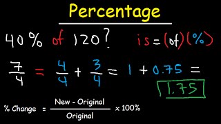 Percentage Word Problems [upl. by Ylrebmyk958]