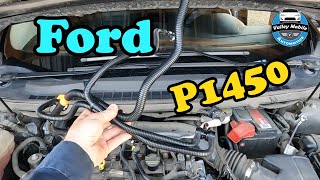 Ford P1450 EVAP Code How to Simple Diagnosis and Repair [upl. by Richel]