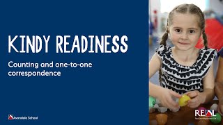 Kindy Readiness Counting and onetoone correspondence [upl. by Leuqar]